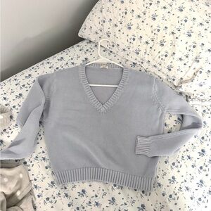 light blue brandy melville sweater